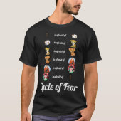 Cycle Of Fear Meme Cockroach To Cockroach Tシャツ (正面)
