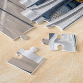 Cycle Path on the pont Bir-Hakeim - Paris, France ジグソーパズル (側面)