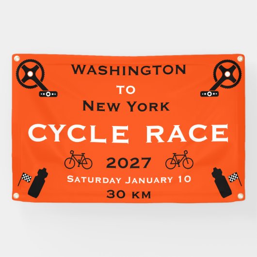 Cycle Race 横断幕 (横)