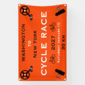 Cycle Race 横断幕 (縦)