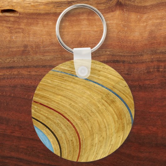 Cycle track abstract キーホルダー (正面)