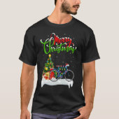 Cycle Xmas Decorations Santa Cycle Christmas Tシャツ (正面)