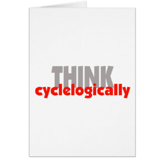 cyclelogically考えて下さい!