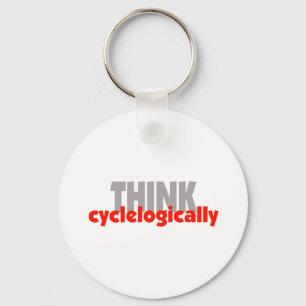 cyclelogically考えて下さい! キーホルダー