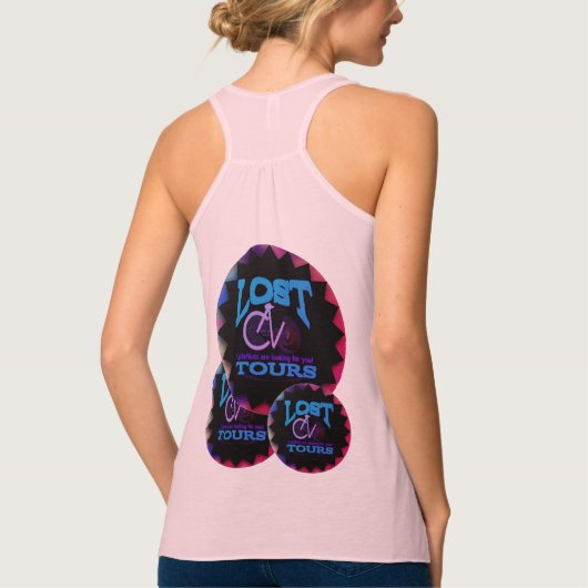 CycleNutsトリプル袖失ったなしシャツ タンクトップ (裏面)