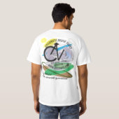 CycleNuts NEWS目的地のツアー Tシャツ (裏面フル)