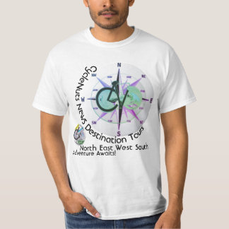 CycleNuts NEWS目的地のツアー Tシャツ
