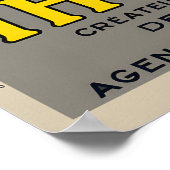 Cycles Alphonse Thomann Bicycle Poster ポスター (角)