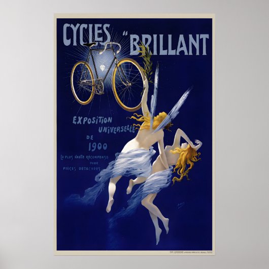 Cycles Brillant Vintage Bicycle Poster ポスター (正面)