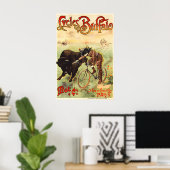 Cycles Buffalo Vintage Bicycle Poster ポスター (ホームオフィス)