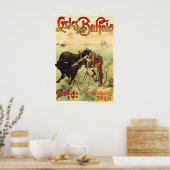 Cycles Buffalo Vintage Bicycle Poster ポスター (キッチン)