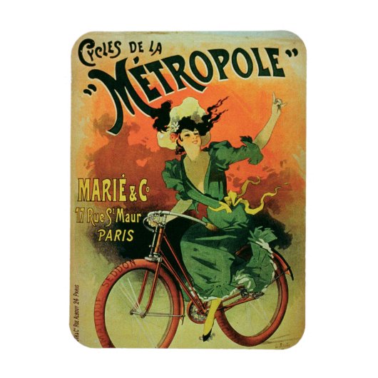 『Cycles de La Metropole』（カラーリッツ） マグネット (縦)