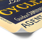 Cycles Guyot ビンテージ自転車ポスター ポスター (角)
