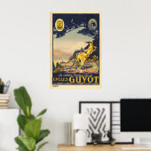 Cycles Guyot ビンテージ自転車ポスター ポスター (ホームオフィス)