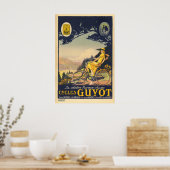 Cycles Guyot Vintage Bicycle Poster ポスター (キッチン)