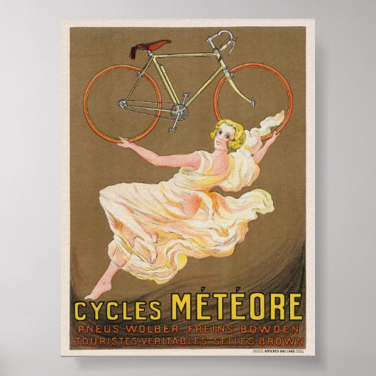 Cycles Meteore Vintage Poster 1926 ポスター (正面)