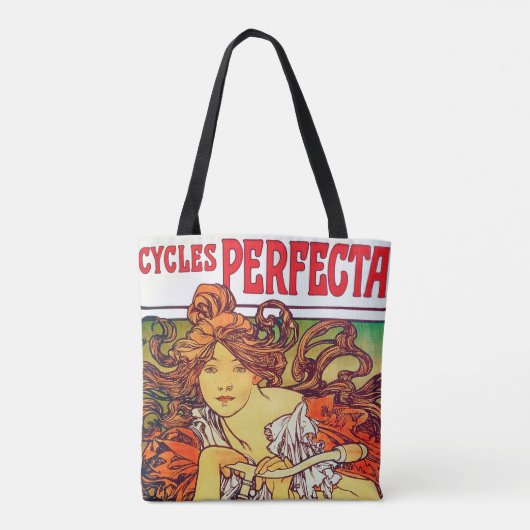 Cycles Perfecta、ミュシャ トートバッグ (裏面)