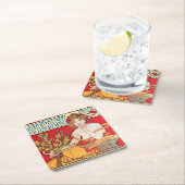 Cycles Waverley、ミュシャ スクエアペーパーコースター (インサイチュ)