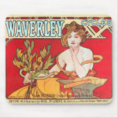 Cycles Waverley, Mucha マウスパッド (正面)