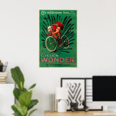 Cycles Wonder Bicycle Poster Prints ポスター (ホームオフィス)