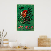 Cycles Wonder Bicycle Poster Prints ポスター (キッチン)