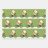 Cycling Bicycle Holiday Gift ラッピングペーパーシート (正面)