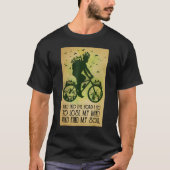 Cycling Bicycle Mountain Biking Lose My Mind Find  Tシャツ (正面)