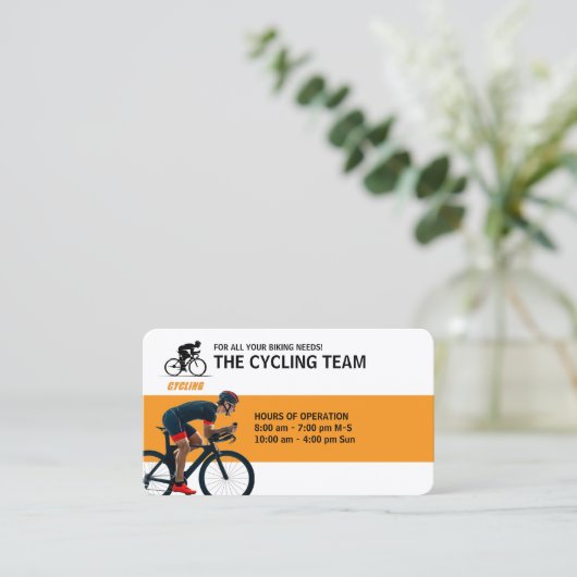 Cycling & Bike Shop 名刺 (スタンド正面)