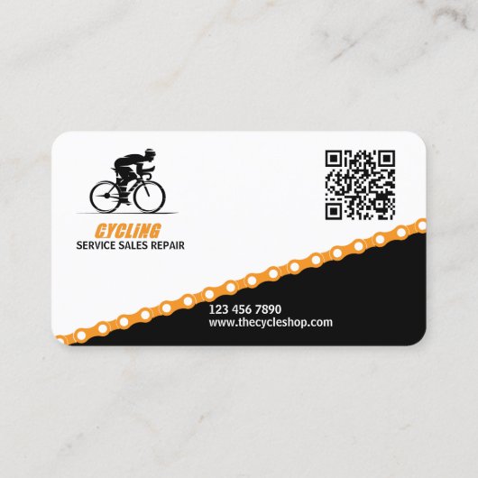 Cycling & Bike Shop 名刺 (裏面)