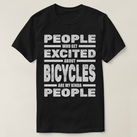 Cycling Biker Bike Route - Exercise Bicycles Bikin Tシャツ (デザイン正面)