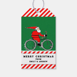 Cycling Biking Christmas Gift Tags ギフトタグ