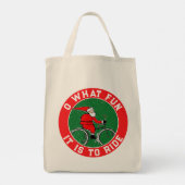 Cycling Biking Gift Bag トートバッグ (裏面)