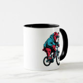 Cycling Bulldog マグカップ (正面右)