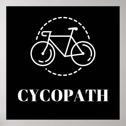 Cycling Cycopath Poster ポスター (正面)