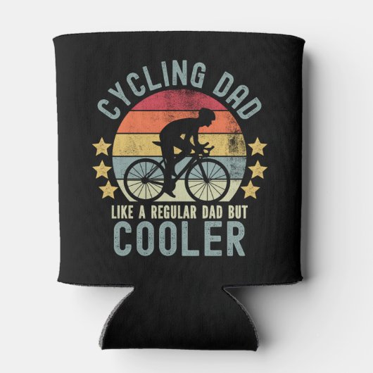Cycling Dad Like a Regular Dad But Cooler 缶クーラー (裏面)