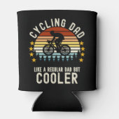 Cycling Dad Like a Regular Dad But Cooler Funny 缶クーラー (裏面)