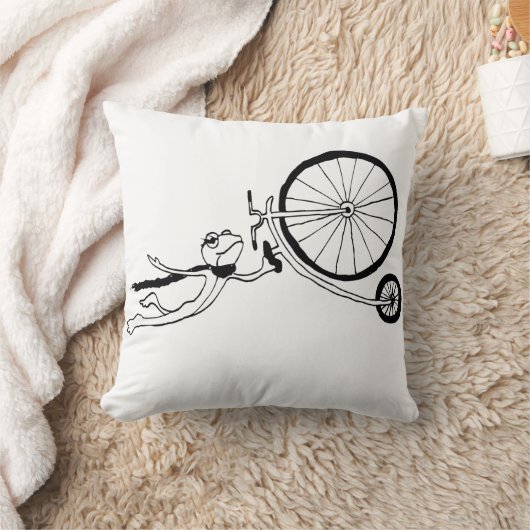 Cycling Frog クッション (ブランケット)