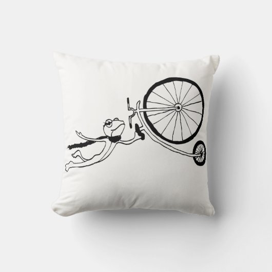 Cycling Frog クッション (正面)