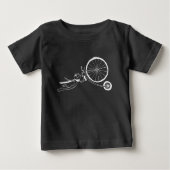 Cycling Frog ベビーTシャツ (正面)