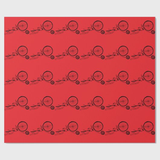 Cycling Frog ラッピングペーパー (フラット)