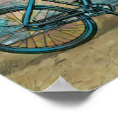 Cycling gifts for dad ポスター (角)