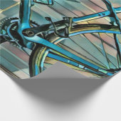 Cycling gifts for dad ラッピングペーパー (角)