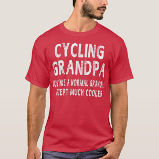 Cycling Grandpa Father's Day Gifts Grandpa Men's  Tシャツ