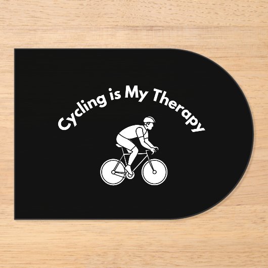 Cycling is My Therapy アクリル招待状 (正面)