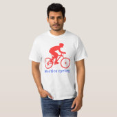 Cycling Lover Design | Trendy Custom Apparel  Tシャツ (正面フル)