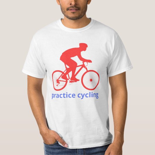 Cycling Lover Design | Trendy Custom Apparel  Tシャツ (正面)