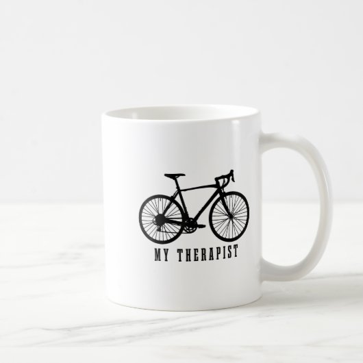 Cycling My Therast Funny Road Bike コーヒーマグカップ (右)