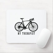 Cycling My Therast Funny Road Bike  マウスパッド (マウス)