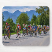 cycling race マウスパッド (正面)