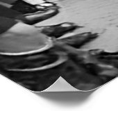 Cycling Race Paris Roubaix 1900 Color Redux ポスター (角)